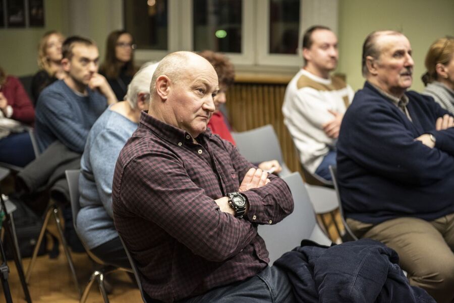 Jak uciec z więzienia. Spotkanie klubu „Grota” – Kraków, 4 marca 2020. Fot. Agnieszka Masłowska IPN