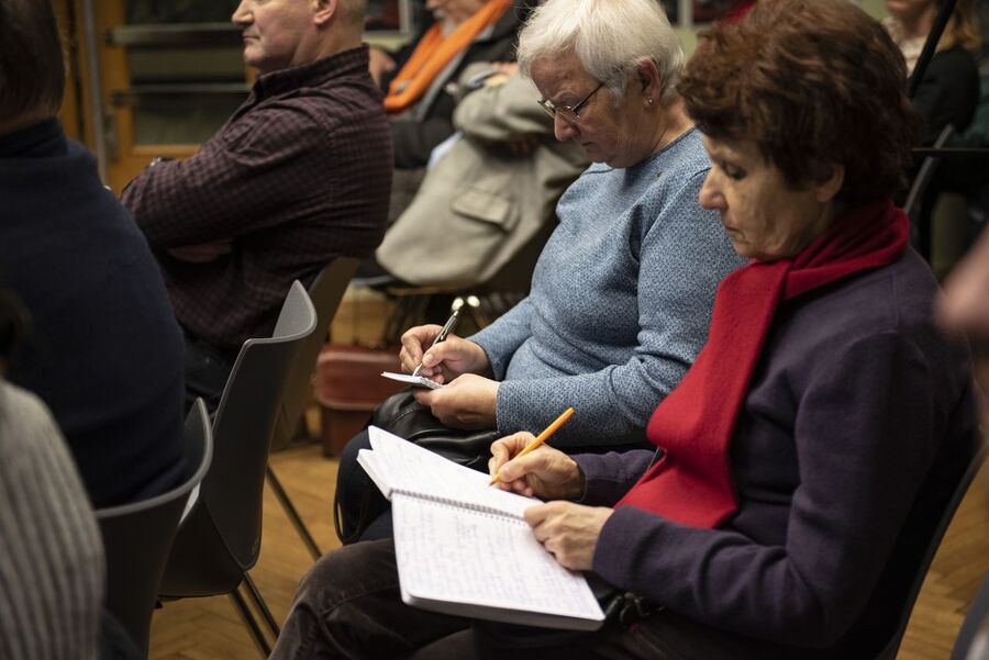 Jak uciec z więzienia. Spotkanie klubu „Grota” – Kraków, 4 marca 2020. Fot. Agnieszka Masłowska IPN
