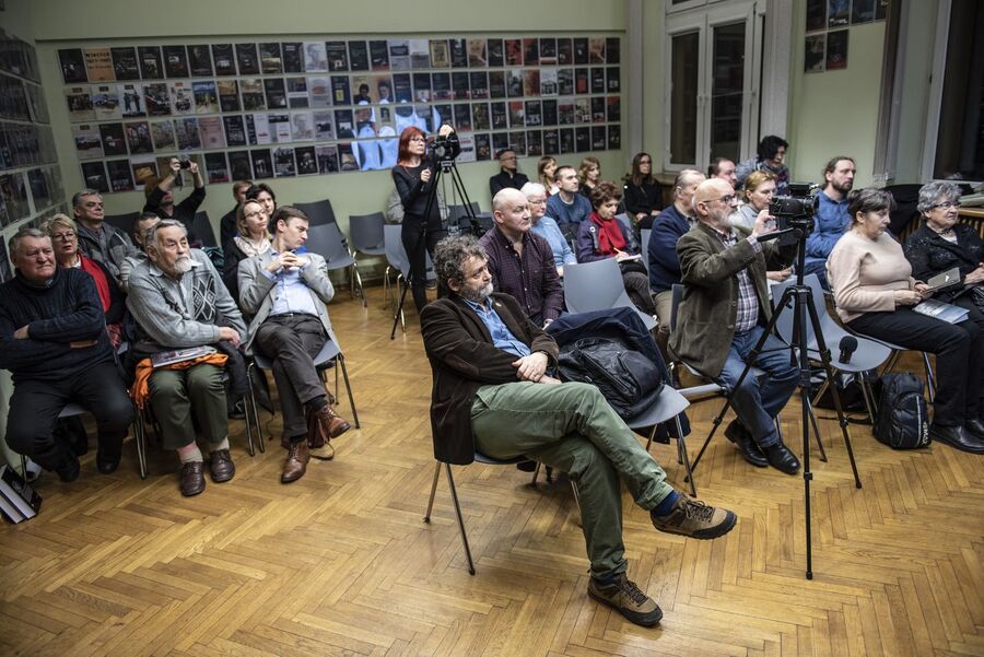 Jak uciec z więzienia. Spotkanie klubu „Grota” – Kraków, 4 marca 2020. Fot. Agnieszka Masłowska IPN