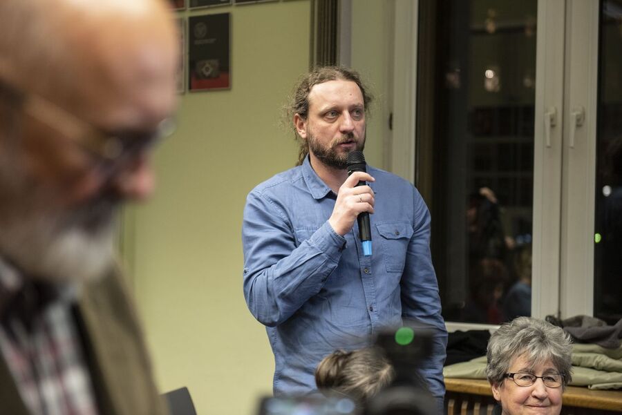 Jak uciec z więzienia. Spotkanie klubu „Grota” – Kraków, 4 marca 2020. Fot. Agnieszka Masłowska IPN