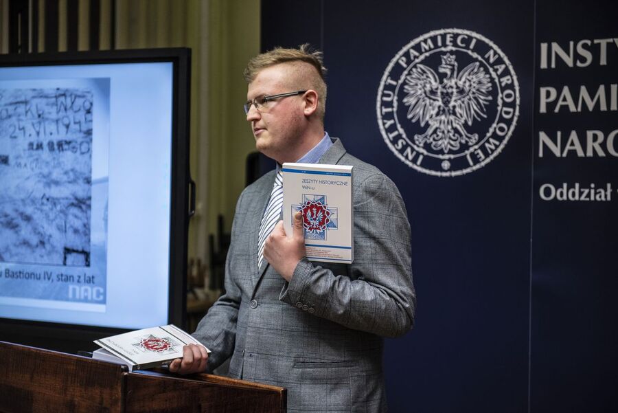 Jak uciec z więzienia. Spotkanie klubu „Grota” – Kraków, 4 marca 2020. Fot. Agnieszka Masłowska IPN