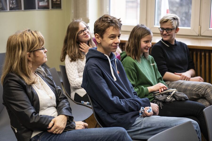 Wycieczka wieńcząca projekt „Łączka i inne miejsca poszukiwań” – Kraków, 4 marca 2020. Fot. Agnieszka Masłowska IPN