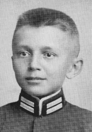 August Emil Fieldorf w gimnazjum