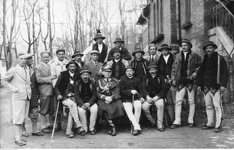 Honorowy prezes TOPR, Zakopane, lata 30. XX wieku. Fot. NAC