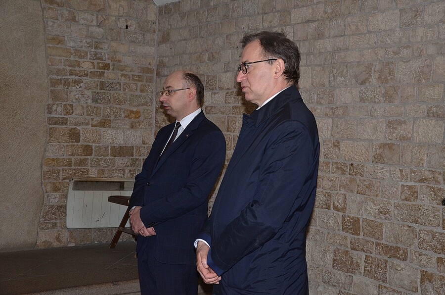 Kierownictwo IPN uczciło w Krakowie ofiary katastrofy smoleńskiej. Fot. Janusz Ślęzak (IPN)