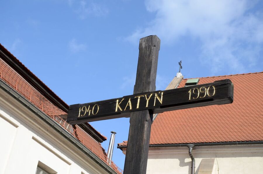 W Krakowie kierownictwo IPN uczciło pamięć ofiar zbrodni katyńskiej. Fot. Janusz Ślęzak (IPN)