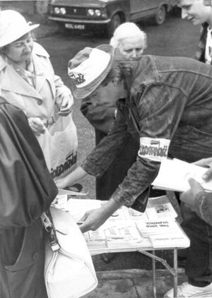 Zdjęcie z okresu wyborów 4 czerwca 1989 r. Ze zbiorów Archiwum IPN w Warszawie