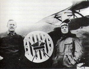 Merian C. Cooper i Cedric Fauntleroy, piloci 7. Eskadry Myśliwskiej