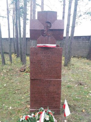 Pomnik gen. Stefana Roweckiego „Grota” w Sachsenhausen. Fot. Dariusz Gorajczyk