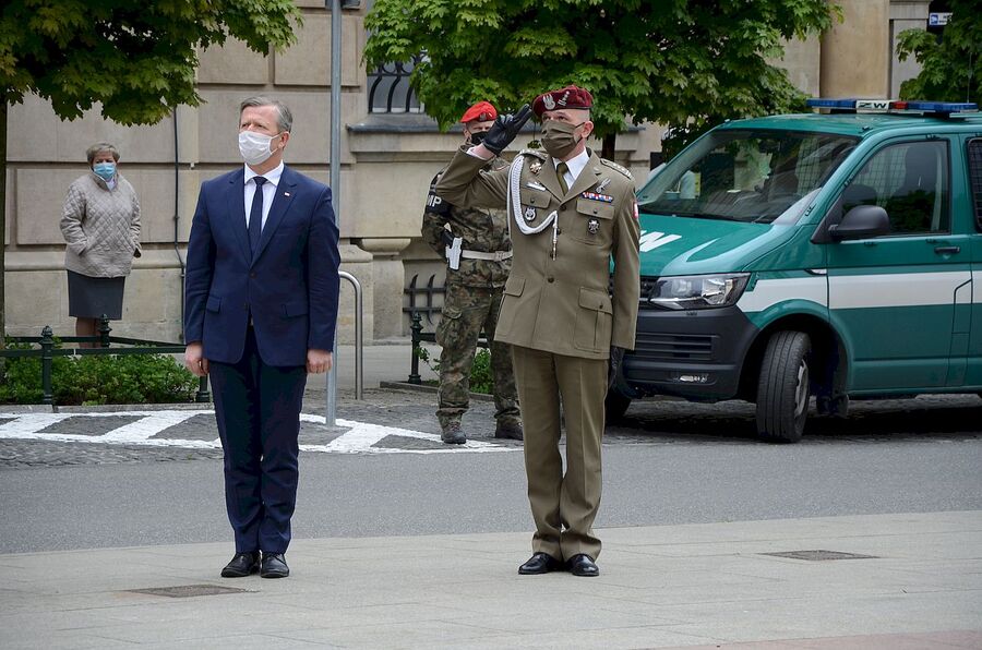 Święto Konstytucji 3 maja w Krakowie, 3.05.2020. Fot. Janusz Ślęzak (IPN)