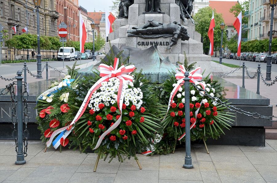 Święto Konstytucji 3 maja w Krakowie, 3.05.2020. Fot. Janusz Ślęzak (IPN)