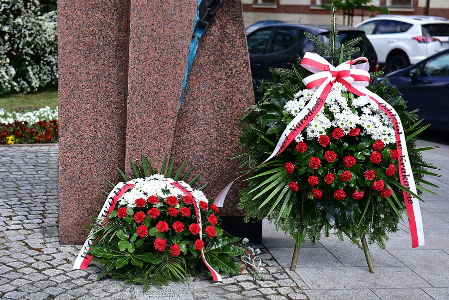 W Krakowie oddano hołd Józefowi Piłsudskiemu w 85. rocznicę jego śmierci. Fot. Janusz Ślęzak (IPN)