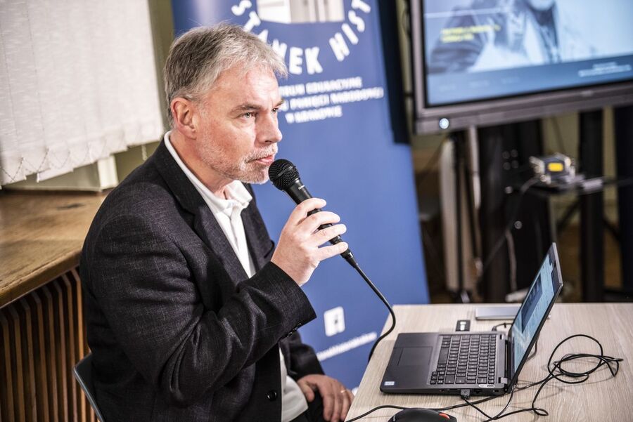 100. rocznica urodzin Jana Pawła II. Konferencja prasowa IPN – 18.05.2020. Fot. Agnieszka Masłowska (IPN)