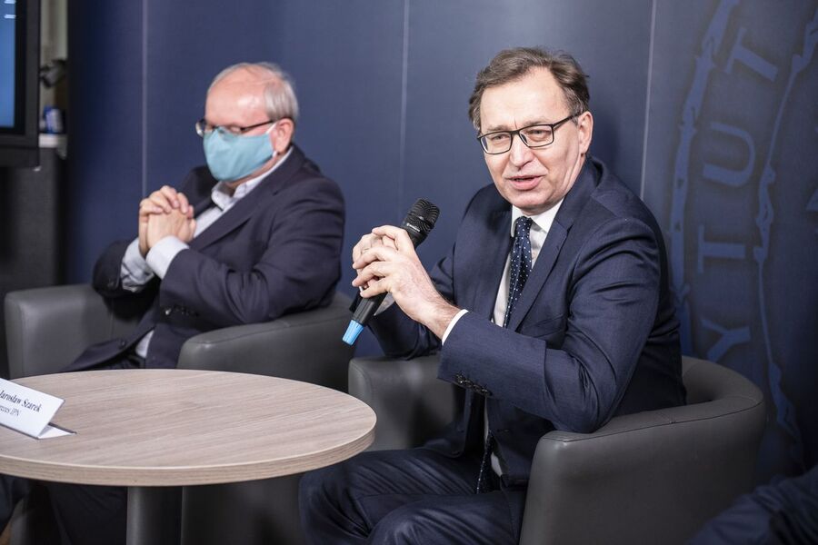 100. rocznica urodzin Jana Pawła II. Konferencja prasowa IPN – 18.05.2020. Fot. Agnieszka Masłowska (IPN)