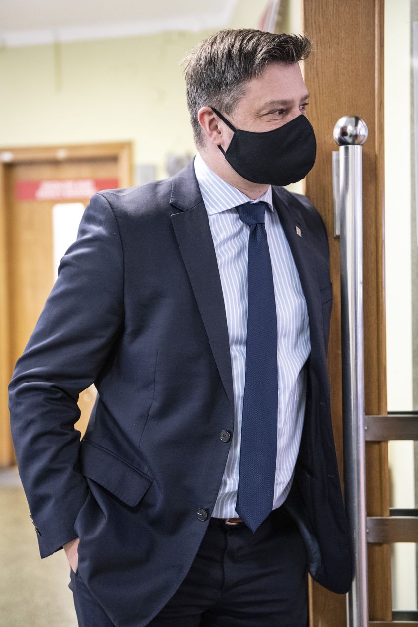 100. rocznica urodzin Jana Pawła II. Konferencja prasowa IPN – 18.05.2020. Fot. Agnieszka Masłowska (IPN)