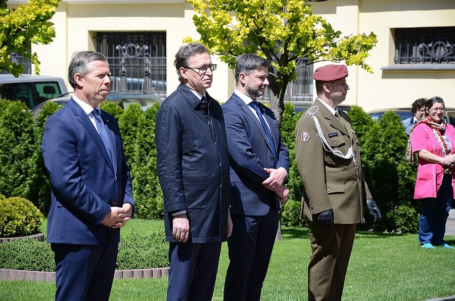 100. rocznica urodzin Jana Pawła II. Uroczystość w kurii krakowskiej. Fot. Janusz Ślęzak (IPN)