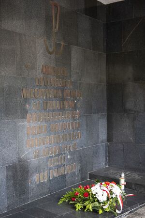 IPN oddał hołd 40 Polakom, zamordowanym 27 maja 1944 r. przez Niemców w Krakowie. Fot. Agnieszka Masłowska (IPN)