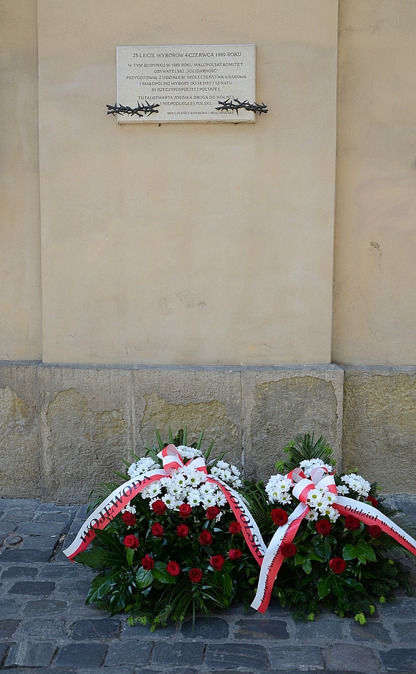 Dawna siedziba Małopolskiego Komitetu Obywatelskiego przy ul. Siennej w Krakowie. Fot. Janusz Ślęzak (IPN)