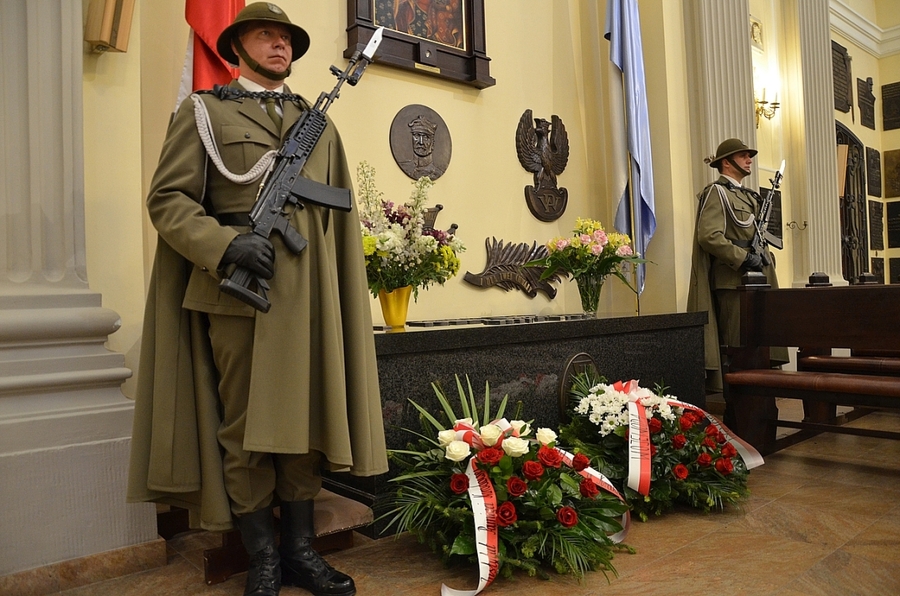 W Krakowie uczczono gen. Józefa Hallera w 60. rocznicę jego śmierci. Fot. Janusz Ślęzak (IPN)
