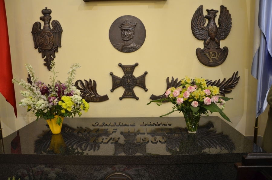 W Krakowie uczczono gen. Józefa Hallera w 60. rocznicę jego śmierci. Fot. Janusz Ślęzak (IPN)