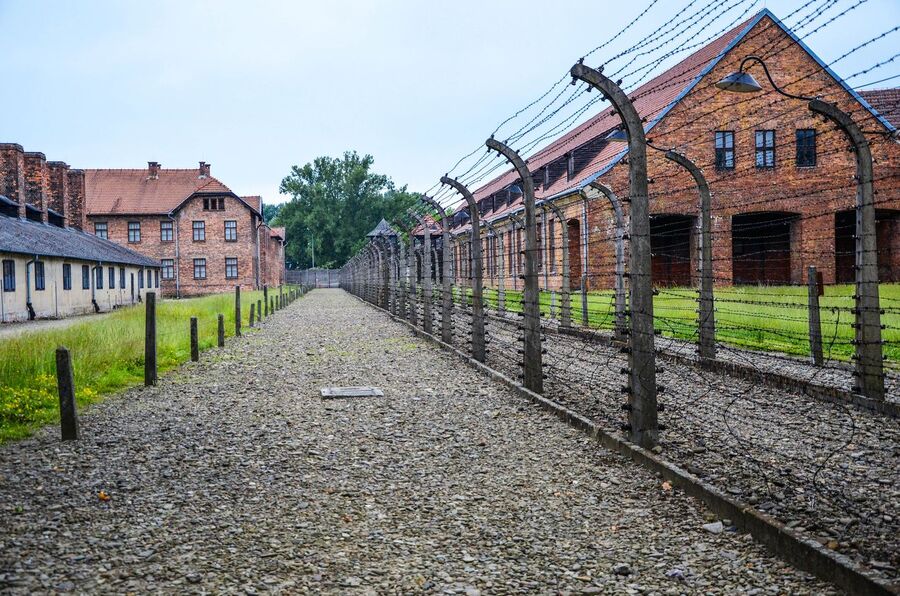 14 czerwca 2020. Kierownictwo IPN w Muzeum Auschwitz-Birkenau. Fot. Monika Wojtyca-Gaweł (IPN)
