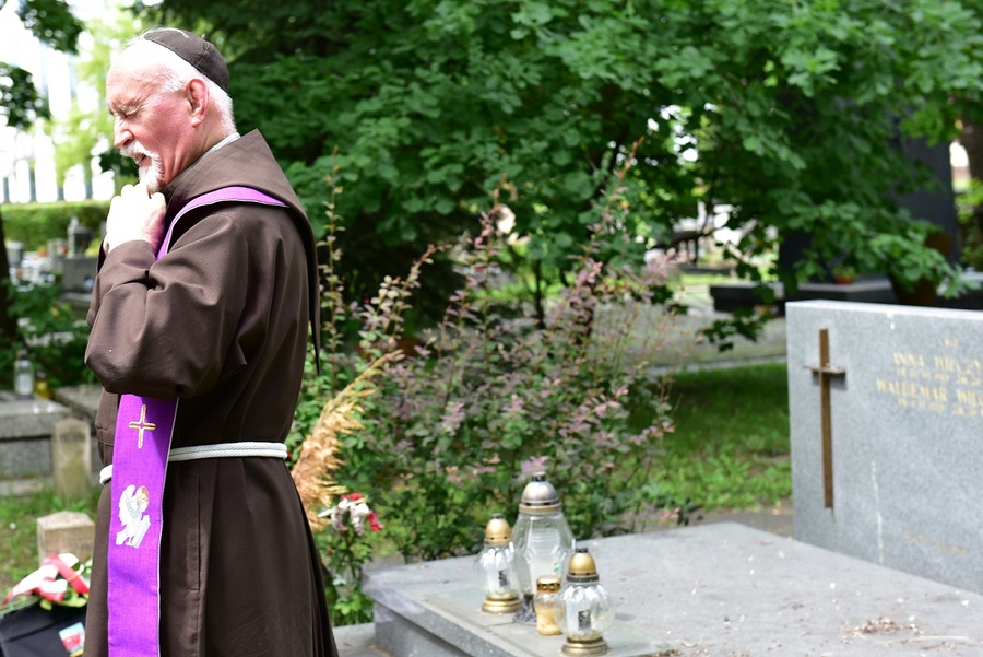 Uroczystość na Cmentarzu Rakowickim w Krakowie fot. Żaneta Wierzgacz