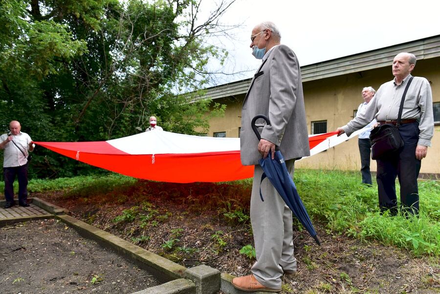 26 czerwca 2020 r. w Krakowie uczczono Polaków – ofiary pierwszej niemieckiej egzekucji publicznej. Fot. Janusz Ślęzak (IPN)
