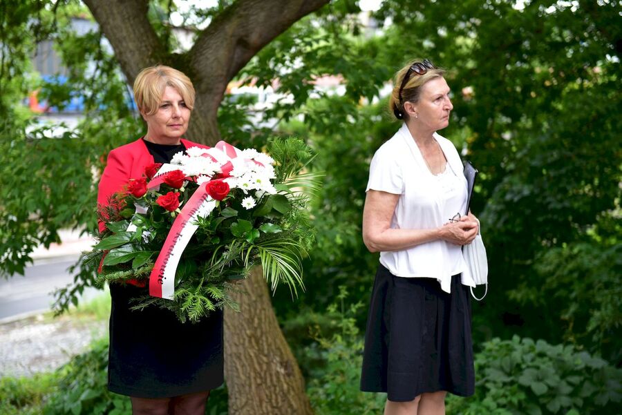 26 czerwca 2020 r. w Krakowie uczczono Polaków – ofiary pierwszej niemieckiej egzekucji publicznej. Fot. Janusz Ślęzak (IPN)