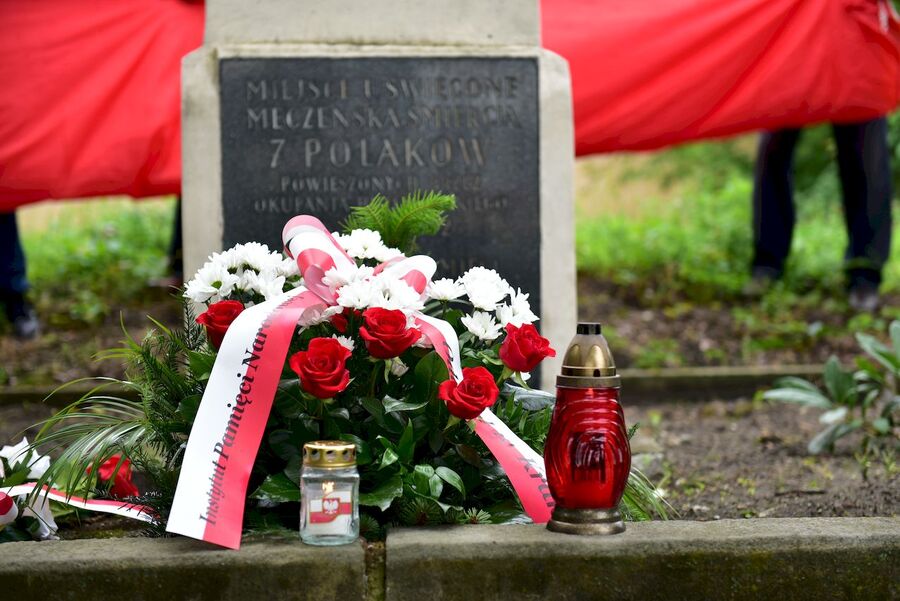 26 czerwca 2020 r. w Krakowie uczczono Polaków – ofiary pierwszej niemieckiej egzekucji publicznej. Fot. Janusz Ślęzak (IPN)