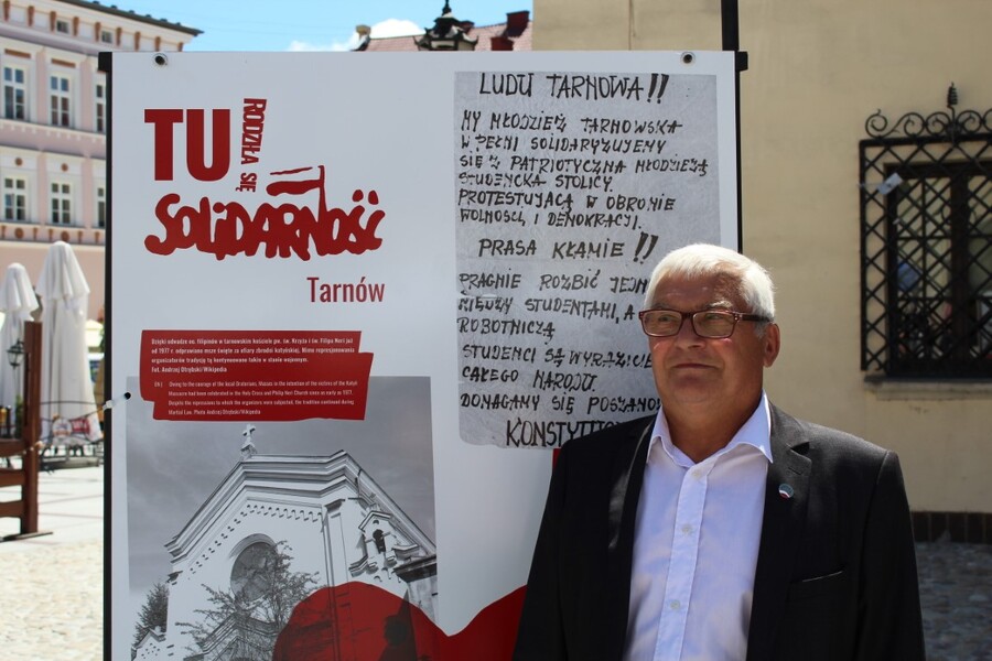 Antoni Lis - działacz „Solidarności” fot. Ż. Wierzgacz