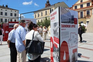 Otwarcie wystawy „TU rodziła się »Solidarność«” – Tarnów, 1 lipca 2020 fot. Ż. Wierzgacz
