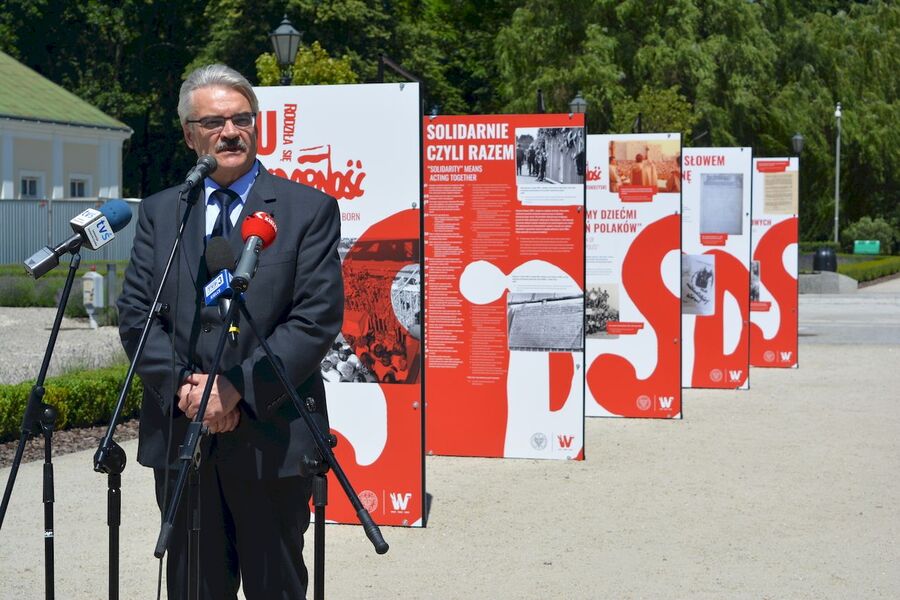 Wystawa „TU rodziła się Solidarność” w Końskich. Fot. Katarzyna Pronobis (IPN)