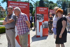 Wystawa „TU rodziła się Solidarność” w Końskich. Fot. Katarzyna Pronobis (IPN)