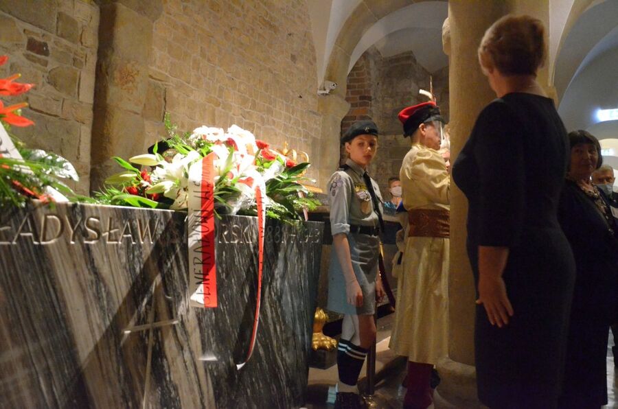 5 lipca 2020. W Krakowie uczczono 77. rocznicę śmierci gen. Sikorskiego. Fot. Janusz Ślęzak (IPN)