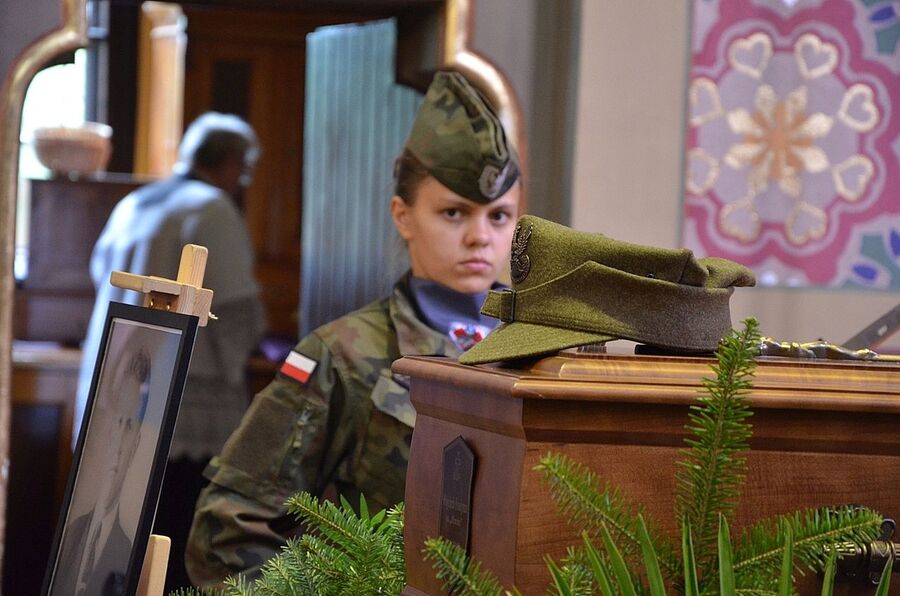 7 lipca 2020 w Rabce-Zdroju odbyły się uroczystości pogrzebowe Wojciecha Frodymy. Fot. Janusz Ślęzak (IPN)