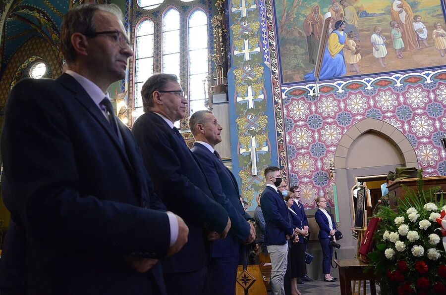 7 lipca 2020 w Rabce-Zdroju odbyły się uroczystości pogrzebowe Wojciecha Frodymy. Fot. Janusz Ślęzak (IPN)