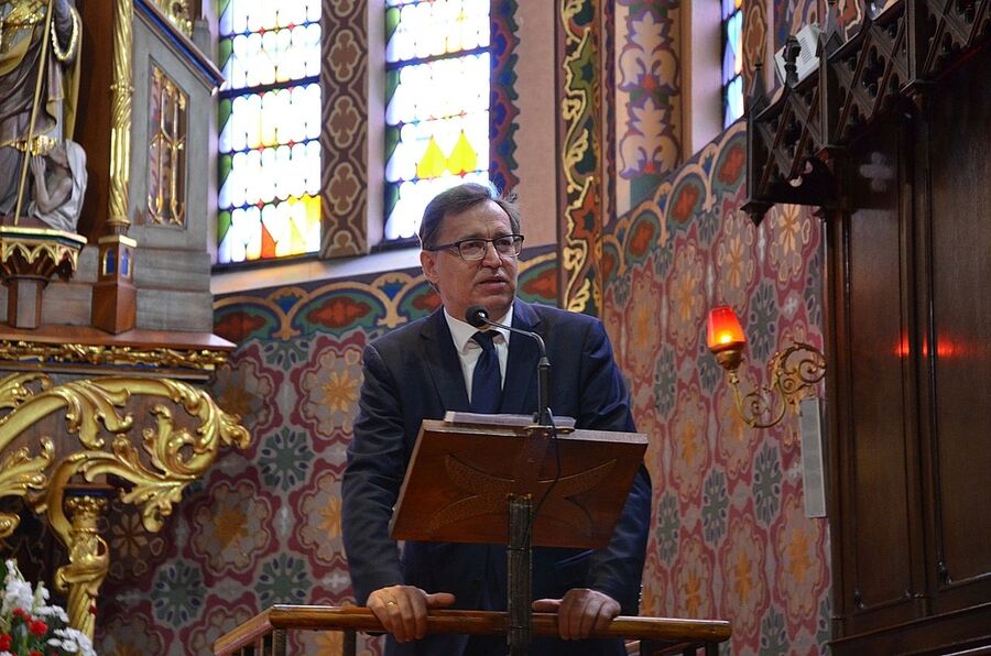 7 lipca 2020 w Rabce-Zdroju odbyły się uroczystości pogrzebowe Wojciecha Frodymy. Fot. Janusz Ślęzak (IPN)