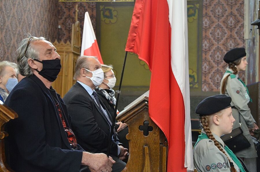 7 lipca 2020 w Rabce-Zdroju odbyły się uroczystości pogrzebowe Wojciecha Frodymy. Fot. Janusz Ślęzak (IPN)