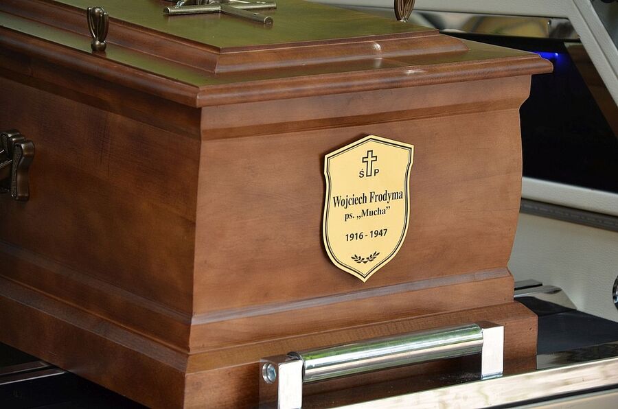 7 lipca 2020 w Rabce-Zdroju odbyły się uroczystości pogrzebowe Wojciecha Frodymy. Fot. Janusz Ślęzak (IPN)