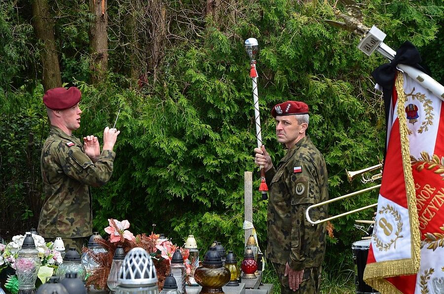 7 lipca 2020 w Rabce-Zdroju odbyły się uroczystości pogrzebowe Wojciecha Frodymy. Fot. Janusz Ślęzak (IPN)