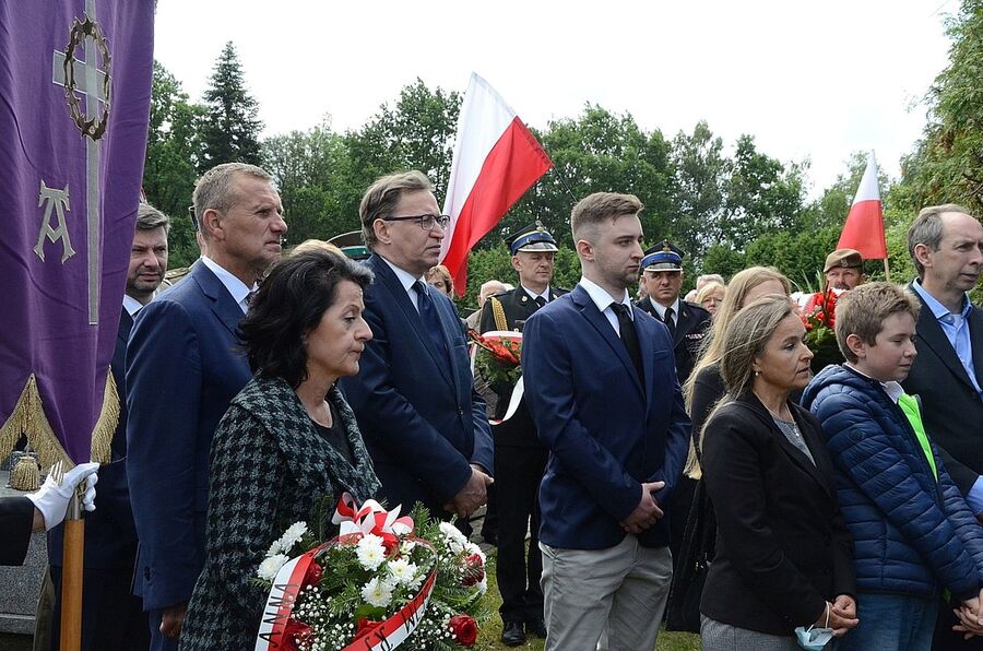 7 lipca 2020 w Rabce-Zdroju odbyły się uroczystości pogrzebowe Wojciecha Frodymy. Fot. Janusz Ślęzak (IPN)