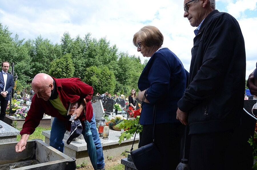 7 lipca 2020 w Rabce-Zdroju odbyły się uroczystości pogrzebowe Wojciecha Frodymy. Fot. Janusz Ślęzak (IPN)