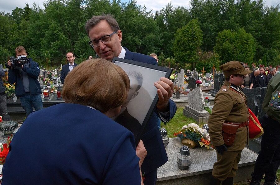 7 lipca 2020 w Rabce-Zdroju odbyły się uroczystości pogrzebowe Wojciecha Frodymy. Fot. Janusz Ślęzak (IPN)