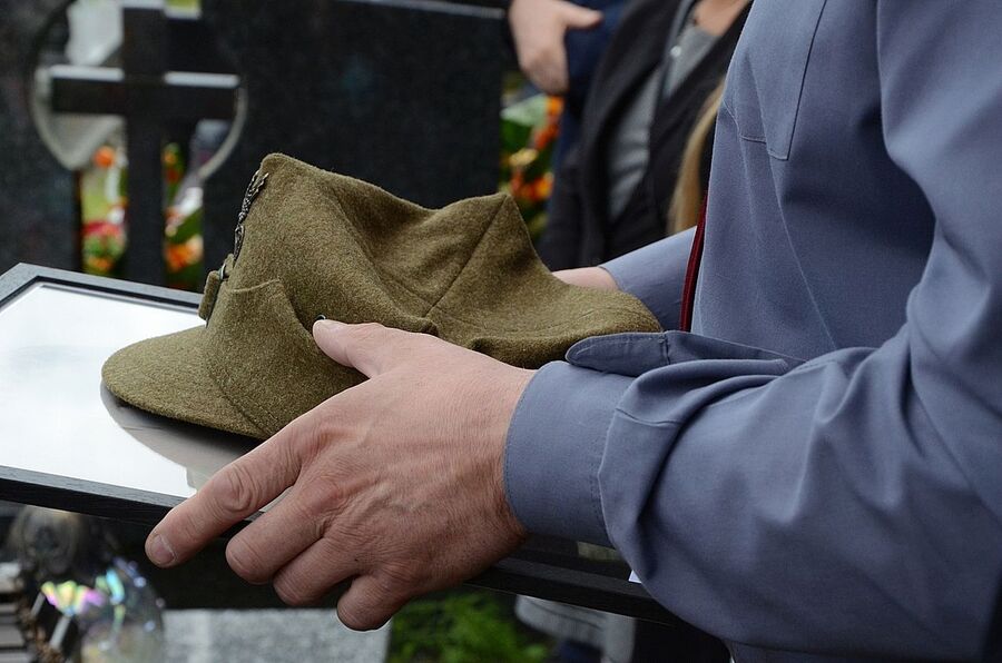 7 lipca 2020 w Rabce-Zdroju odbyły się uroczystości pogrzebowe Wojciecha Frodymy. Fot. Janusz Ślęzak (IPN)