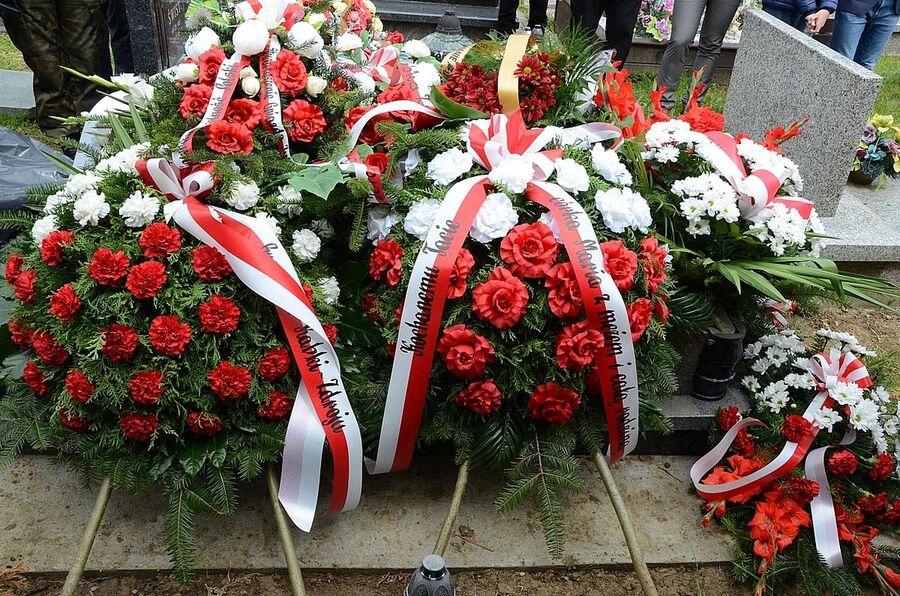 7 lipca 2020 w Rabce-Zdroju odbyły się uroczystości pogrzebowe Wojciecha Frodymy. Fot. Janusz Ślęzak (IPN)