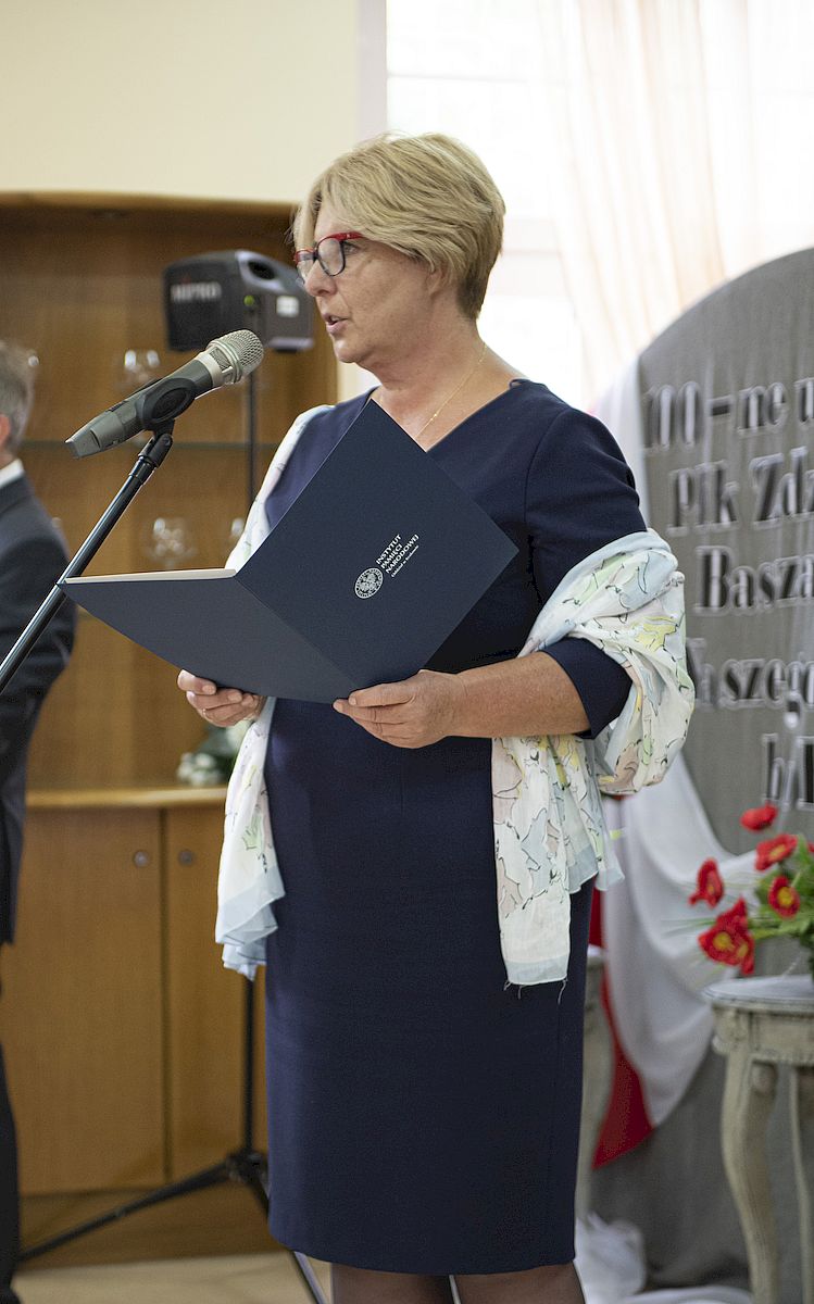 8 lipca 2020, Tarnów. Setna rocznica urodzin płk. Zdzisława Baszaka. Fot. Agnieszka Masłowska (IPN)