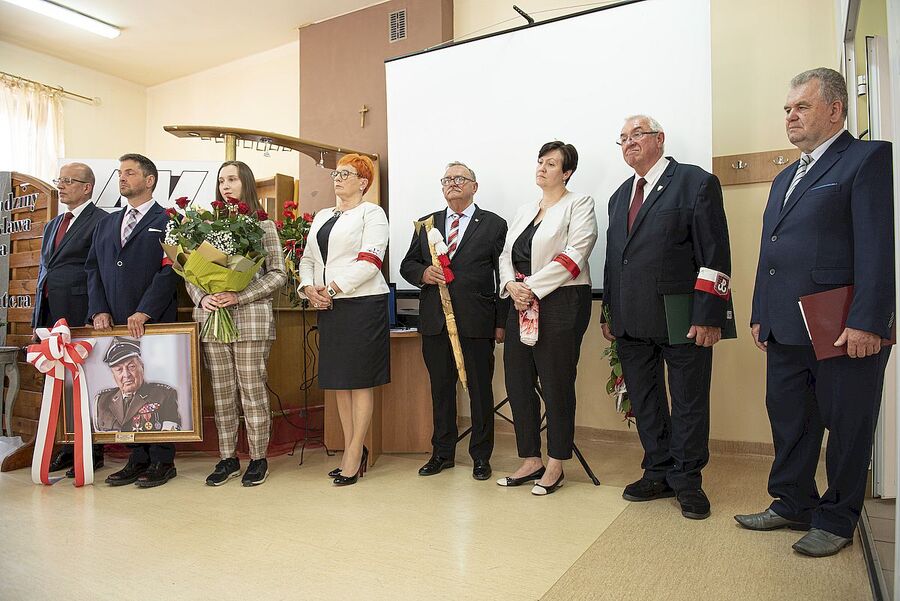 8 lipca 2020, Tarnów. Setna rocznica urodzin płk. Zdzisława Baszaka. Fot. Agnieszka Masłowska (IPN)