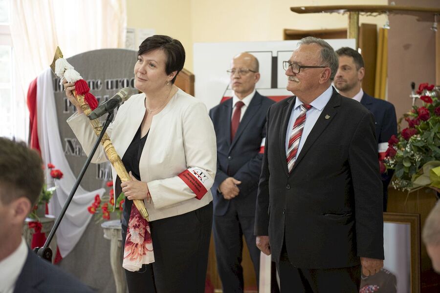 8 lipca 2020, Tarnów. Setna rocznica urodzin płk. Zdzisława Baszaka. Fot. Agnieszka Masłowska (IPN)