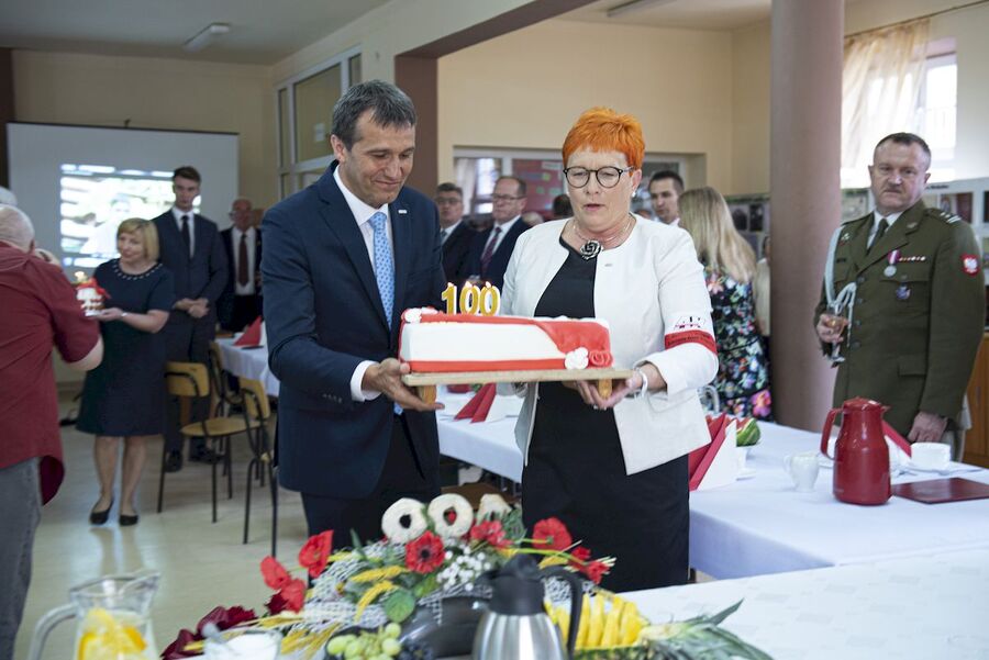 8 lipca 2020, Tarnów. Setna rocznica urodzin płk. Zdzisława Baszaka. Fot. Agnieszka Masłowska (IPN)