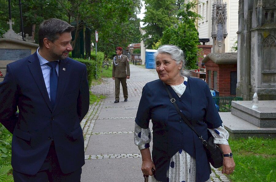 11.07.2020. Krakowskie uroczystości w 77. rocznicę krwawej niedzieli na Wołyniu. Fot. Janusz Ślęzak (IPN)
